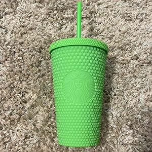 New Grande Matte Lime green Halloween studded cup